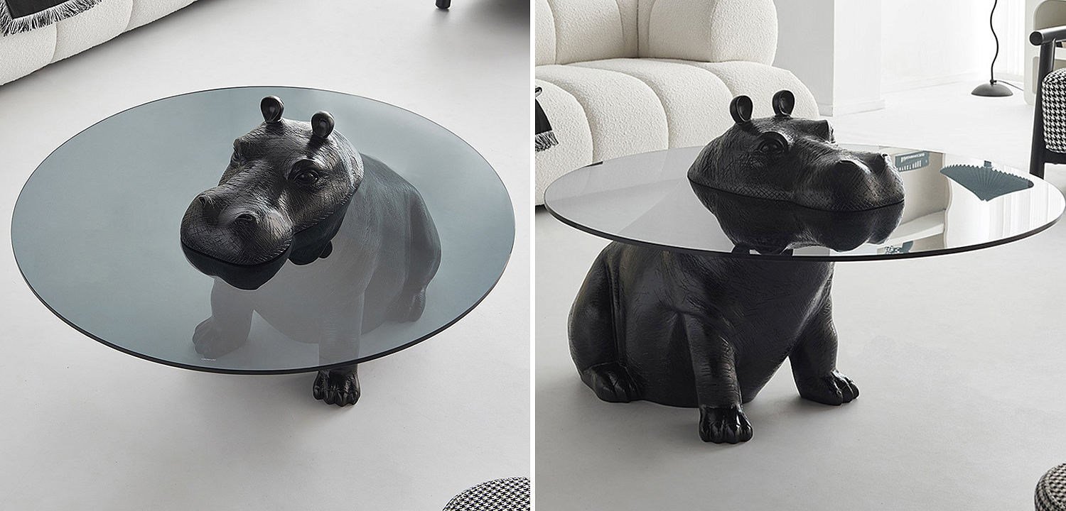 Кофейный Стол Бегемот Hippo Sitting Coffee Table Кофейный Стол Бегемот Hippo Sitting Coffee Table - Loft-Concept в Костроме