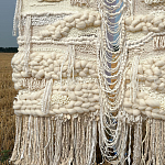 Вязанное панно для ресторана WINTER варинант исполнения - 1 | Loft Concept в Костроме