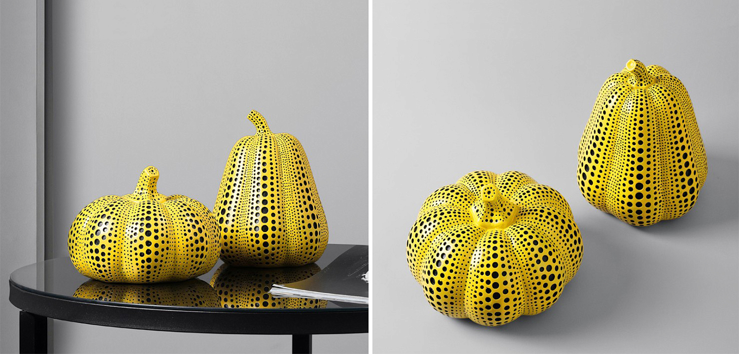 Статуэтка тыквы Kusama Yayoi I Статуэтка тыквы Kusama Yayoi I - Loft-Concept в Костроме