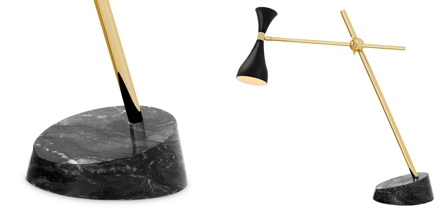 Настольная лампа Eichholtz Desk Lamp Cordero xl Настольная лампа Eichholtz Desk Lamp Cordero xl - Loft-Concept в Костроме