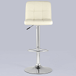 Барный стул с сиденьем молочного цвета Honory варинант исполнения - 3 | Loft Concept в Костроме