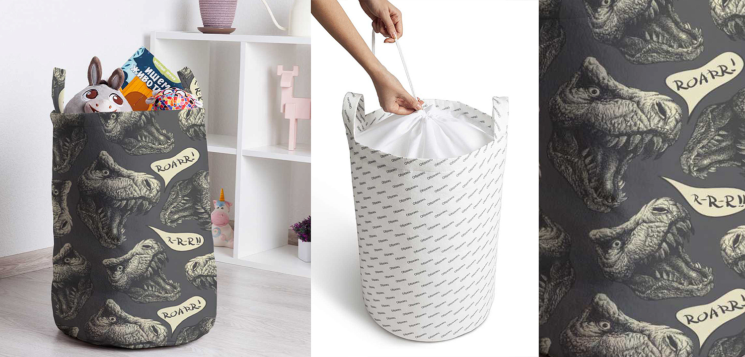 Корзина Hello Rex Basket Корзина Hello Rex Basket - Loft-Concept в Костроме