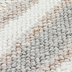 Ковер из полиэстера с узором Light Zebra варинант исполнения - 4 | Loft Concept в Костроме