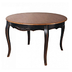 Стол круглый из массива березы в стиле прованс Vintage варинант исполнения - 2 | Loft Concept в Костроме