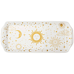 Блюдо прямоугольное из фарфора с рисунком звезд и созвездий Porcelain Astronomy Collection варинант исполнения - 1 | Loft Concept в Костроме