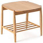 Приставной стол из массива дуба Reyer Side Table варинант исполнения - 1 | Loft Concept в Костроме