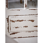 Зеркало-окно с эффектом старения в венецианском стиле Venetian White Mirror варинант исполнения - 4 | Loft Concept в Костроме