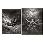 Книга Fantastic Gustave Dore варинант исполнения - 8 | Loft Concept в Костроме