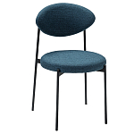 Стул металлический с мягкой спинкой и сиденьем Alfie Chair варинант исполнения - 2 | Loft Concept в Костроме