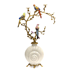 Подсвечник с декором из птиц на ветвях Birds of Paradise варинант исполнения - 2 | Loft Concept в Костроме