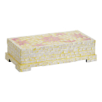 Шкатулка Oceane Bone Inlay Yellow варинант исполнения - 1 | Loft Concept в Костроме