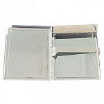 Портсигар на 10 сигарет с газовой зажигалкой из натурального камня Змеевик Светлый Stone Cigarettes Cases варинант исполнения - 7 | Loft Concept в Костроме