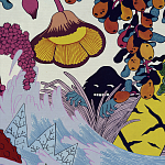 Homer Simpson in Paradise картина акрил на холсте варинант исполнения - 3 | Loft Concept в Костроме