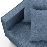 Мебельная ткань Шенилл голубой цвет 138 см T4-26 варинант исполнения - 4 | Loft Concept в Костроме