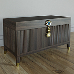 Большой дизайнерский Сундук Elsa Dreams Walnut варинант исполнения - 4 | Loft Concept в Костроме