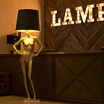 Лампа MANNEQUIN LAMP с абажуром руки на талии варинант исполнения - 5 | Loft Concept в Костроме