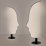 Напольный светильник Профиль Лица Face Contour варинант исполнения - 1 | Loft Concept в Костроме