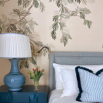 Обои ручная роспись Silk Tree Special Colurway on Sabbia slub silk варинант исполнения - 2 | Loft Concept в Костроме