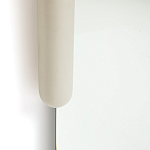 Зеркало овальное Curved Furniture бежевое варинант исполнения - 3 | Loft Concept в Костроме