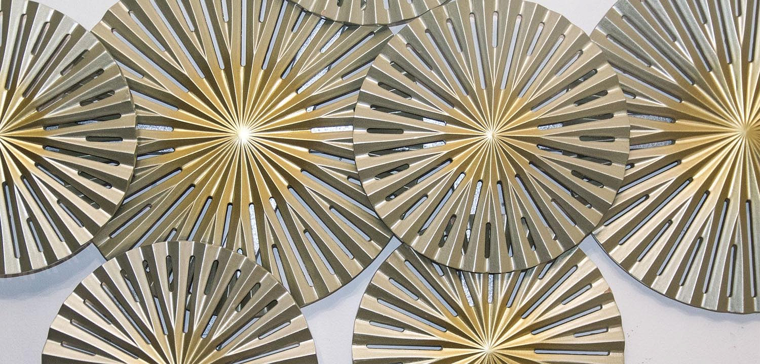 Арт-объект Apollo Gold and Silver Wall Plaque Disc gap 11 Арт-объект Apollo Gold and Silver Wall Plaque Disc gap 11 - Loft-Concept в Костроме