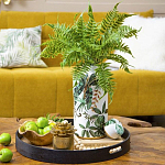 Ваза фарфоровая с ручной росписью Leopard Collection  варинант исполнения - 6 | Loft Concept в Костроме