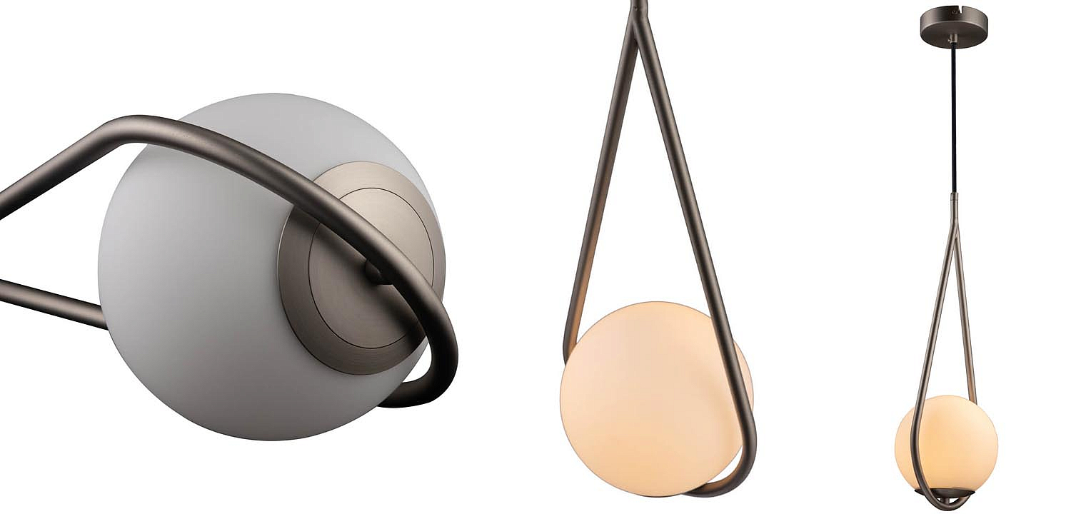 Подвесной светильник B.LUX C Ball nickel 48 Подвесной светильник B.LUX C Ball nickel 48 - Loft-Concept в Костроме