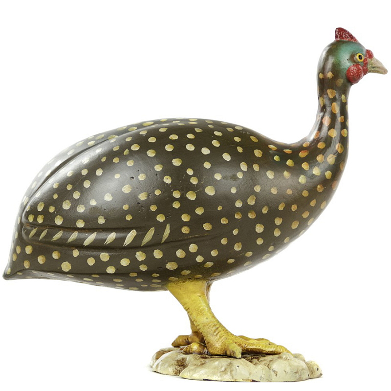 Статуэтка Guinea Fowl Коричневый Статуэтка Guinea Fowl Коричневый в Костроме | Loft Concept