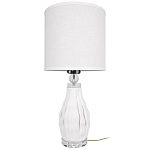 Настольная лампа керамическая бежевая Amazonia варинант исполнения - 3 | Loft Concept в Костроме