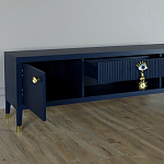 TV-тумба Дизайнерская Elsa Dreams Blue варинант исполнения - 3 | Loft Concept в Костроме