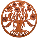 Панно из дерева Foliage Panel With Trees варинант исполнения - 1 | Loft Concept в Костроме