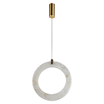 Подвесной светильник в форме кольца Cryptocrystalline Stone варинант исполнения - 7 | Loft Concept в Костроме