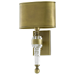 Бра с овальным абажуром на прозрачном основании Masculinity варинант исполнения - 3 | Loft Concept в Костроме