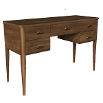 Стол письменный из массива бука Tasteful Furniture варинант исполнения - 1 | Loft Concept в Костроме