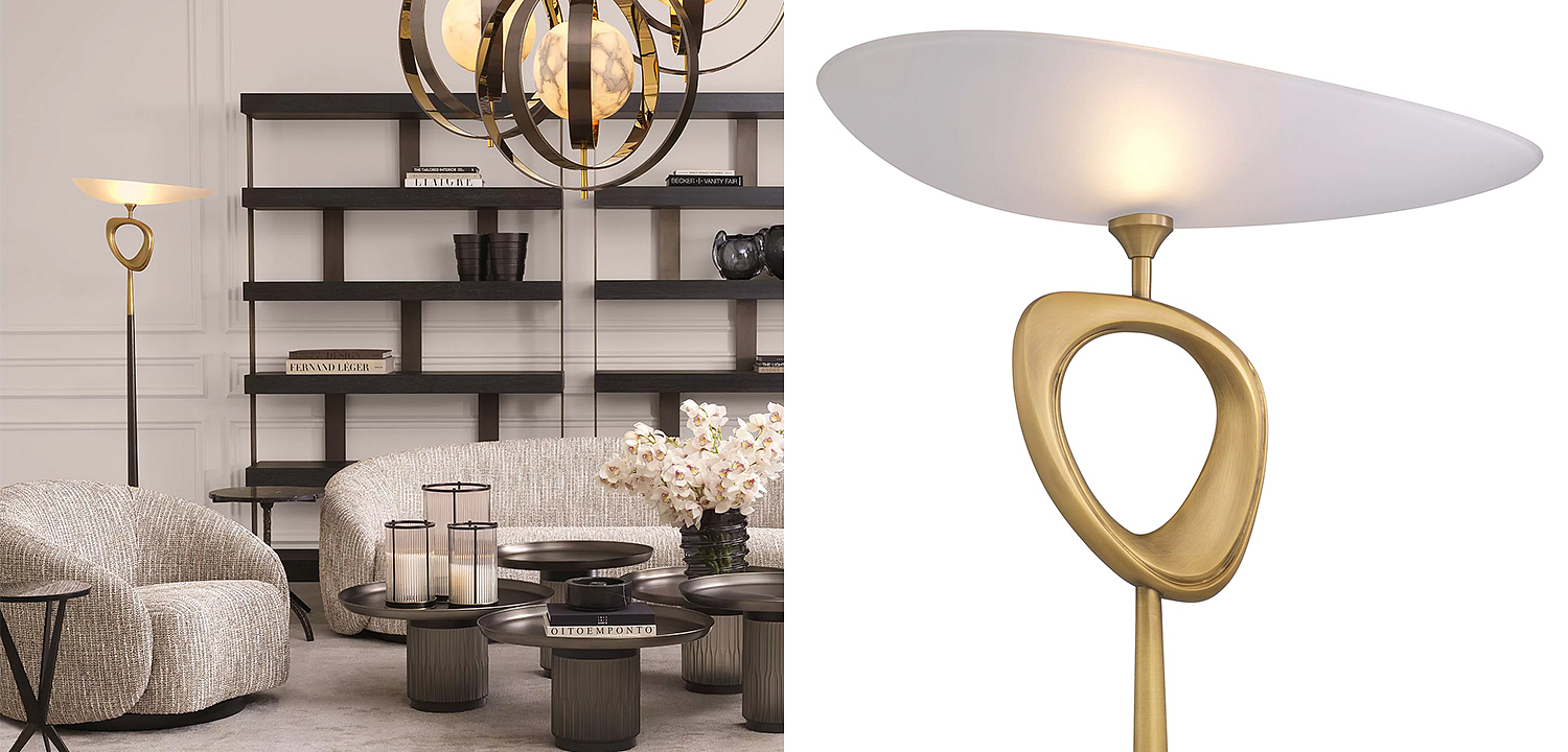 Торшер Eichholtz Floor Lamp Celine Торшер Eichholtz Floor Lamp Celine - Loft-Concept в Костроме