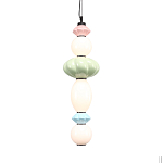 Подвесной светильник фигурный с керамическими элементами 24W LED Fragrant Light варинант исполнения - 2 | Loft Concept в Костроме