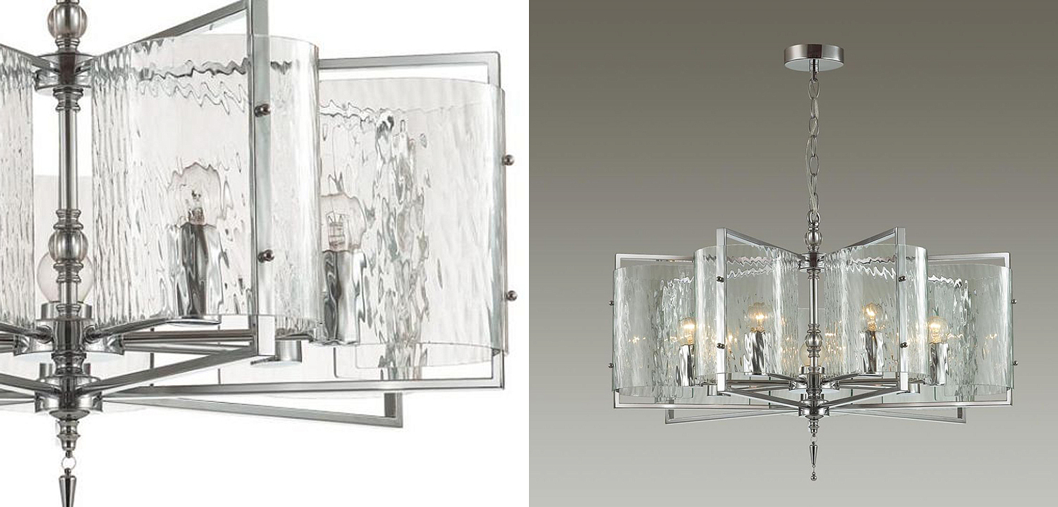 Люстра Karissa Chrome Chandelier 65 Люстра Karissa Chrome Chandelier 65 - Loft-Concept в Костроме