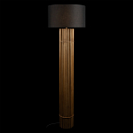 Торшер с металлическим золотым трубчатым основанием Fulgurite варинант исполнения - 3 | Loft Concept в Костроме