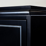 Черный комод в стиле арт-деко Luciano варинант исполнения - 5 | Loft Concept в Костроме