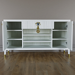 Комод-буфет Elsa Dreams White с открытыми полками   варинант исполнения - 3 | Loft Concept в Костроме