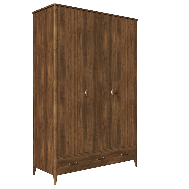 Шкаф трёхдверный с ящиками Tasteful Furniture Шкаф трёхдверный с ящиками Tasteful Furniture в Костроме | Loft Concept