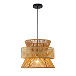 Подвесной светильник с абажуром из натуральных материалов Light Inside the Cell варинант исполнения - 2 | Loft Concept в Костроме