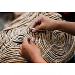 Плетеная корзина для белья Nea Wicker Basket варинант исполнения - 4 | Loft Concept в Костроме