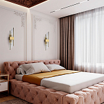 Бра с декором в виде хрустальных трубочек Nembus Brass Glass Wall Lamp варинант исполнения - 2 | Loft Concept в Костроме