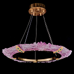 Люстра в форме кольца розовая Warm Pink Light варинант исполнения - 1 | Loft Concept в Костроме