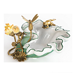 Чаша фигурная с обитателями леса и цветами Eden Garden варинант исполнения - 2 | Loft Concept в Костроме