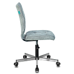 Офисное кресло в серо-голубом велюре Bureaucrats варинант исполнения - 3 | Loft Concept в Костроме