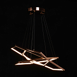 Люстра с 3-мя подвесами в виде шестиугольников Hexagon Horizontal варинант исполнения - 3 | Loft Concept в Костроме