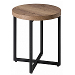 Стол журнальный круглый в стиле лофт Urban Style Space варинант исполнения - 1 | Loft Concept в Костроме