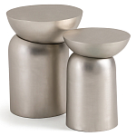 Приставной стол из алюминиевого сплава Meskill Side Table варинант исполнения - 7 | Loft Concept в Костроме