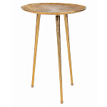 Металлический кофейный столик Waterlily Gold варинант исполнения - 1 | Loft Concept в Костроме